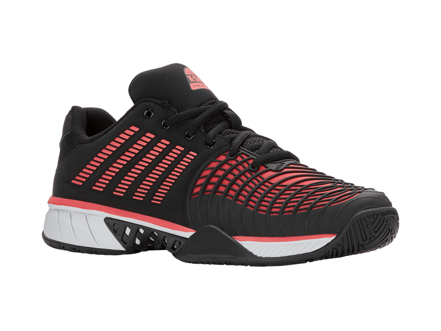 08900 - 074 - M | EXPRESS LIGHT 3 PADEL | BLACK/MICRO CHIP/NEON LAVA - K - Swiss US - FOOTWEAR