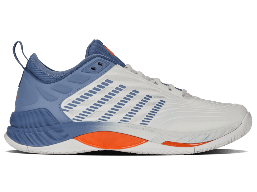 09071 - 139 - M | HYPERCOURT SUPREME 2 | LUCENT WHITE/INFINITY/SCARLET IBIS - K - Swiss US - FOOTWEAR