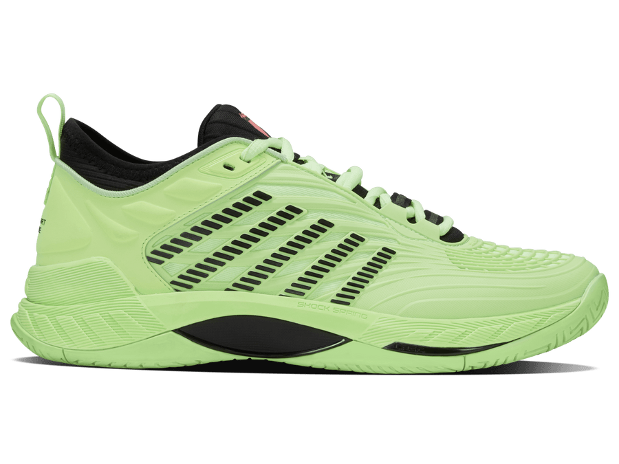 09071 - 306 - M | HYPERCOURT SUPREME 2 | SOFT NEON GREEN/BLACK/NEON LAVA - K - Swiss US - FOOTWEAR