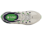 09445 - 138 - M | TUBES LITE RMX | BLANC/NAVAL ACADEMY/VIBRANT GREEN - K - Swiss US - FOOTWEAR