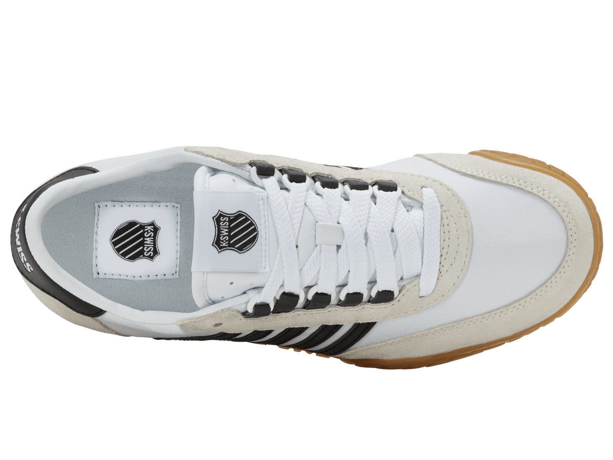 09463 - 168 - M | VINTAGE TRAINER T | WHITE/BLACK/GUM - K - Swiss US - FOOTWEAR
