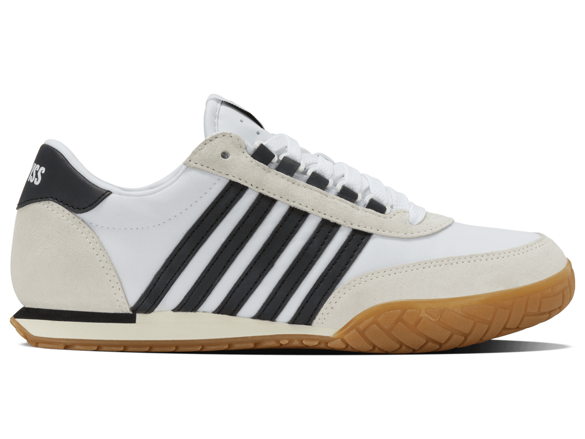 09463 - 168 - M | VINTAGE TRAINER T | WHITE/BLACK/GUM - K - Swiss US - FOOTWEAR
