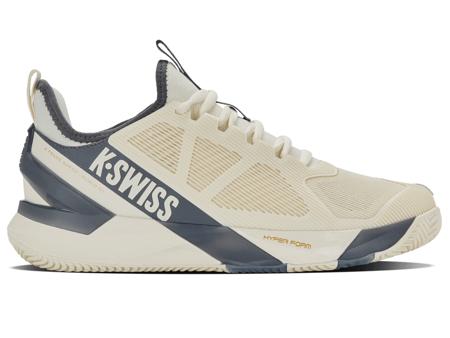 09485-154-M | K-FRAME SPEED RUBLO CLAY | EGRET/TURBULENCE - K-Swiss US - FOOTWEAR196483938166