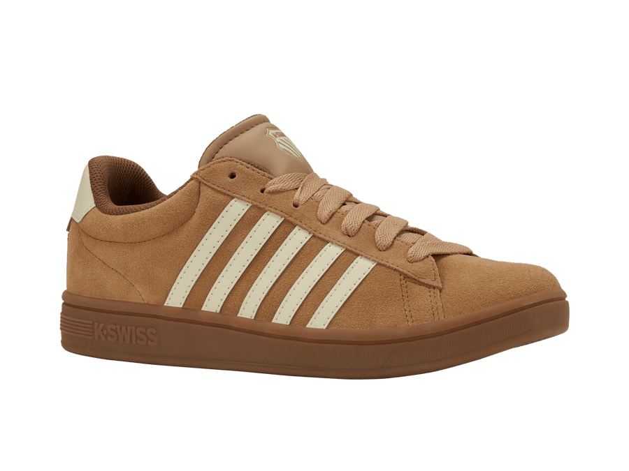 09492 - 275 - M | COURT TIEBREAK II SDE | INDIAN TAN/CRÈME BRULEE/GUM - K - Swiss US - FOOTWEAR