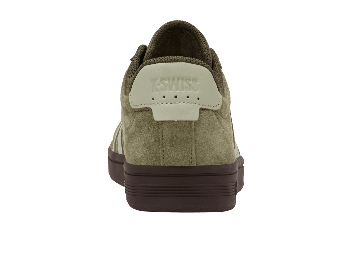 09492 - 367 - M | COURT TIEBREAK II SDE | BURNT OLIVE/BLACK COFFEE/ALFALFA - K - Swiss US - FOOTWEAR
