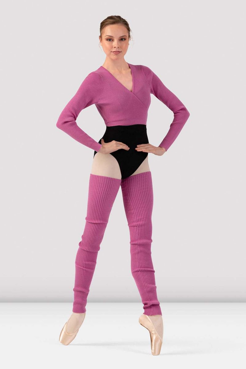 Ladies Celeste Knit Wrap Top