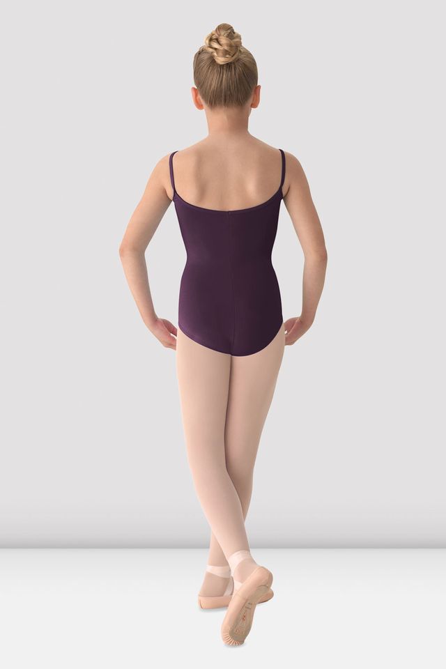 Girls Mirella Princess Seamed Camisole Leotard