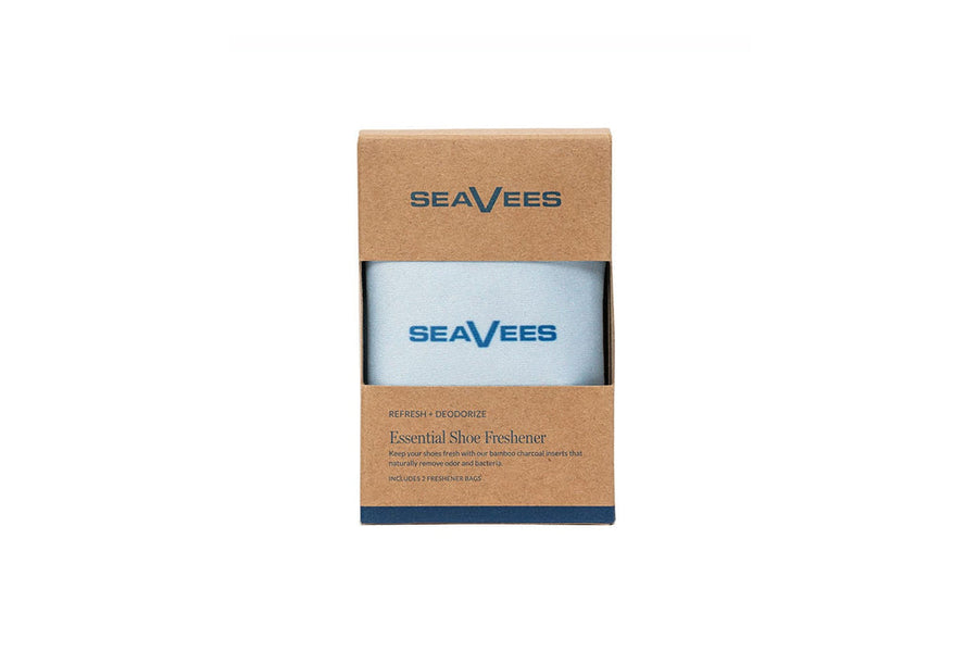 SeaVees Essential shoe freshener in tan packaging