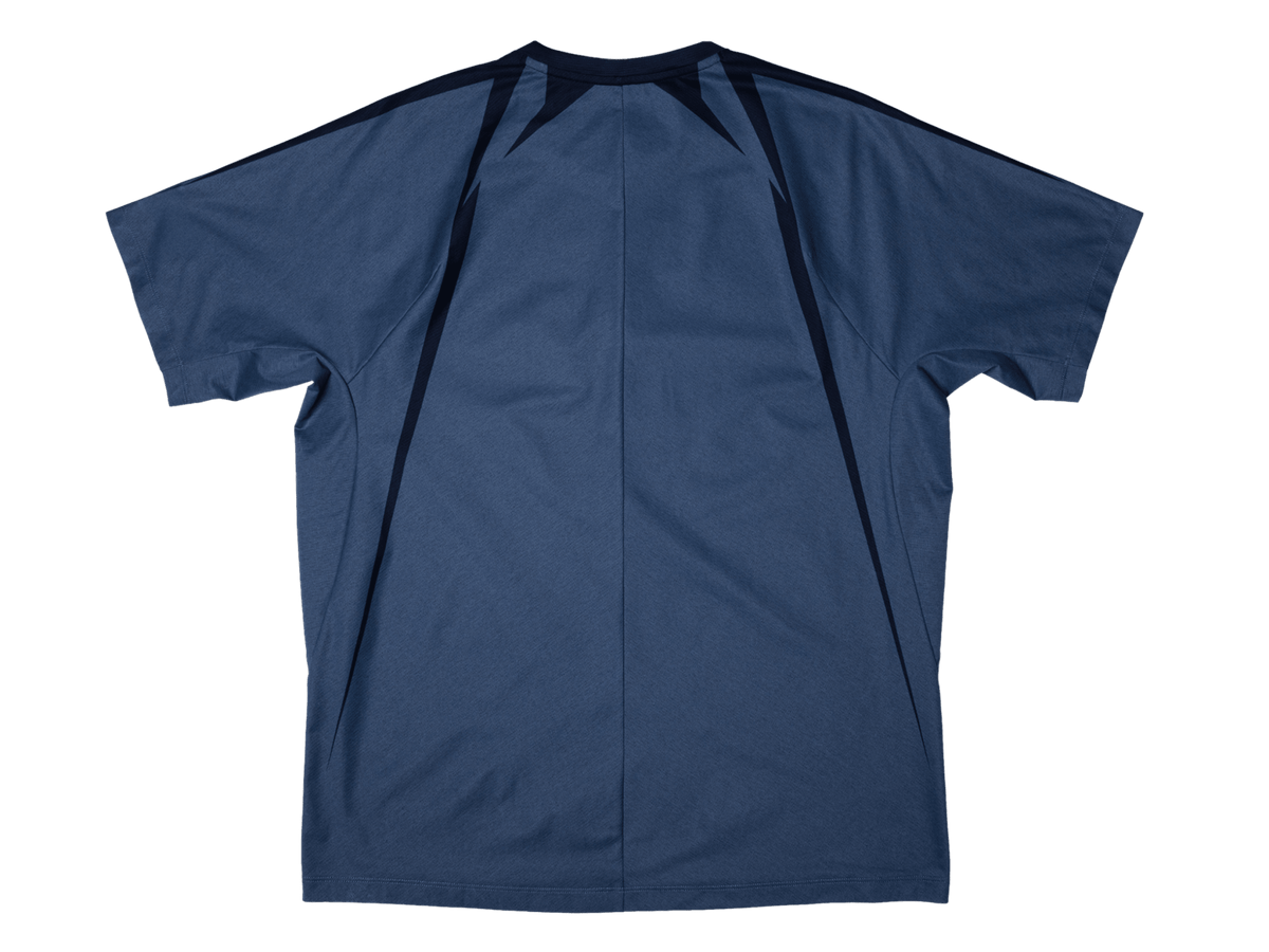 1012020 - 417 | RUBLEV US OPEN SHIRT | BLUE/YELLOW - K - Swiss US - APPAREL
