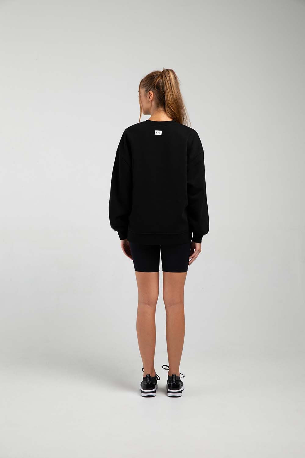 Off-Duty Oversized Crew Sweatshirt