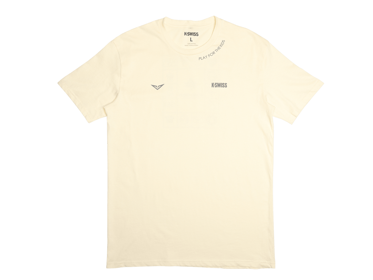 1712474 - 745 | RUBLEV FOUNDATION TEE | BUTTER - K - Swiss US - APPAREL