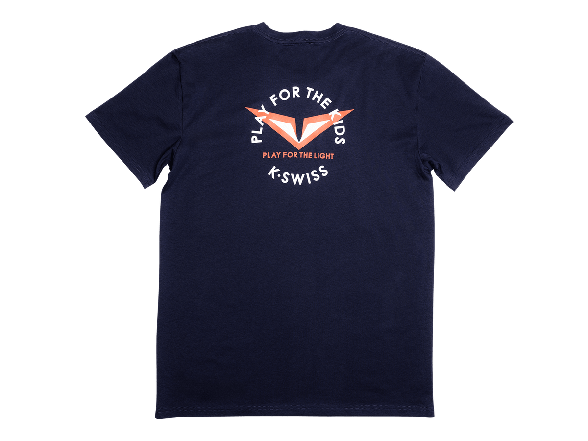 1712476 - 408 | RUBLEV PLAY FOR THE LIGHT TEE | MIDNIGHT BLUE - K - Swiss US - APPAREL