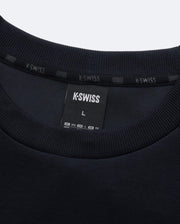 1713350 - 008 | K - SWISS X ANDREY RUBLEV UNISEX LOGO SWEATSHIRT | BLACK - K - Swiss US - APPAREL