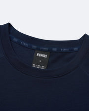 1713352 - 014 | K - SWISS X ANDREY RUBLEV UNISEX LOOSE FIT T - SHIRT | NAVY - K - Swiss US - APPAREL