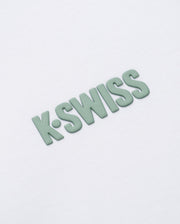 1713352 - 101 | K - SWISS X ANDREY RUBLEV UNISEX LOOSE FIT T - SHIRT | WHITE - K - Swiss US - APPAREL