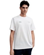 1713352 - 101 | K - SWISS X ANDREY RUBLEV UNISEX LOOSE FIT T - SHIRT | WHITE - K - Swiss US - APPAREL