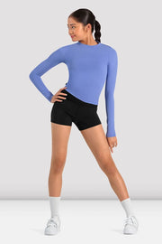 Girls Long Sleeve Fitted Top