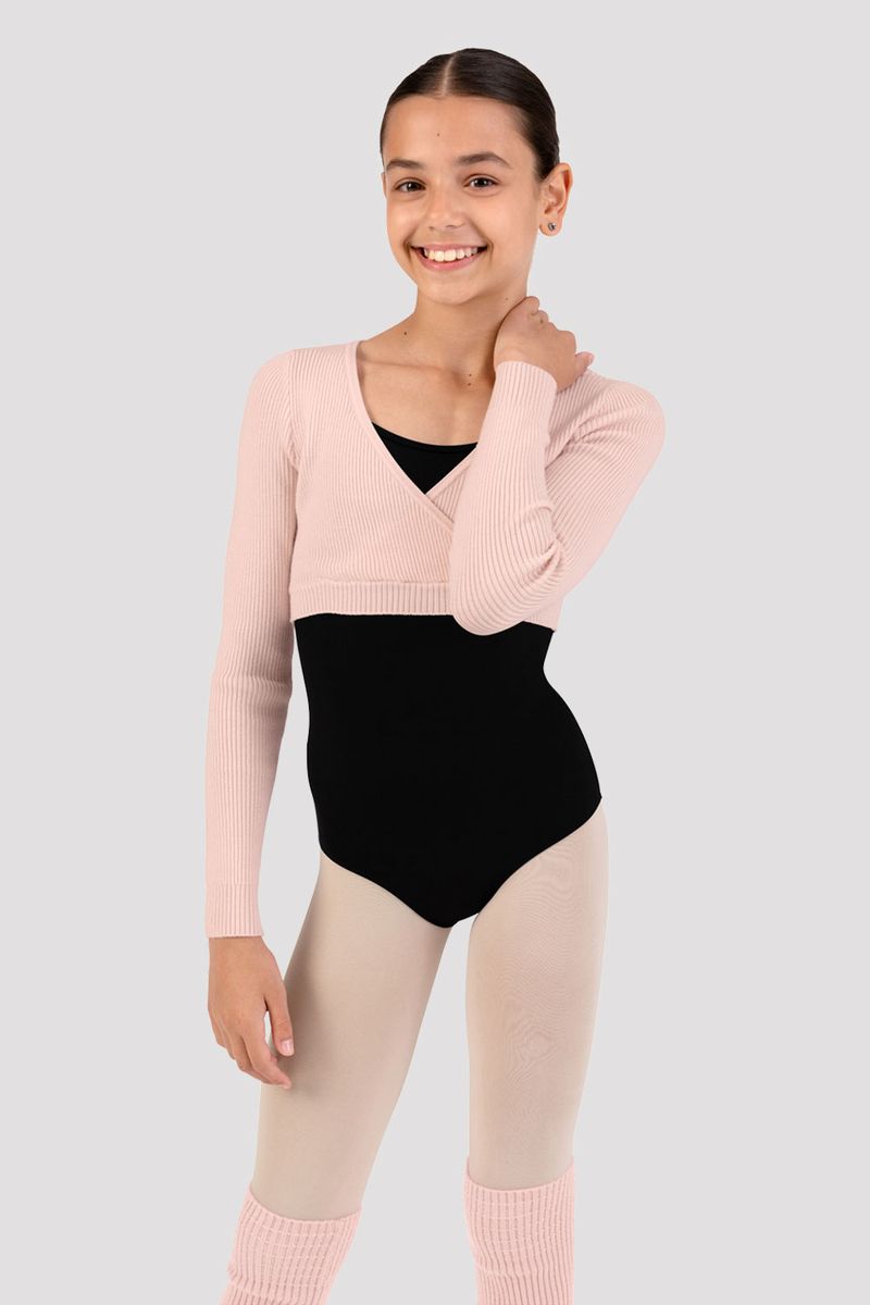Girls Starling Knit Wrap Top