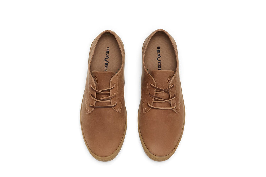 Men's Sun-tans Buck in Timber leather, top view
