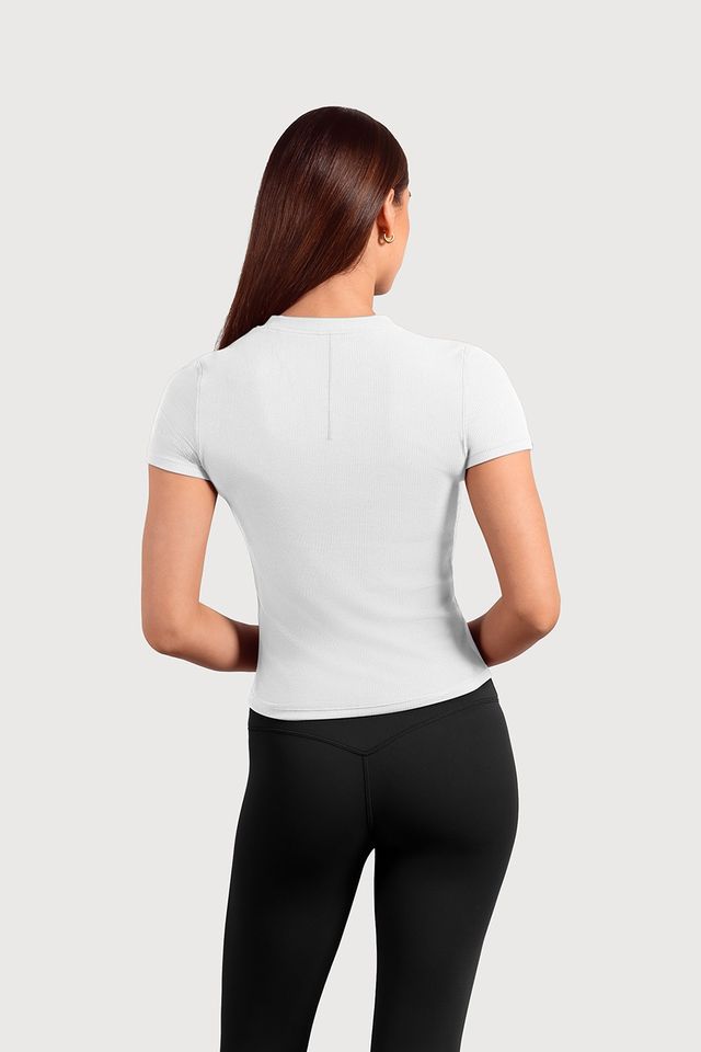 Ladies Active Fitted Short Sleeve Top