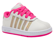 25612 - 174 - M | CLASSIC PRO | SNOW WHITE/HOT PINK/IRIDESCENT - K - Swiss US - FOOTWEAR