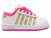 25612 - 174 - M | CLASSIC PRO | SNOW WHITE/HOT PINK/IRIDESCENT - K - Swiss US - FOOTWEAR