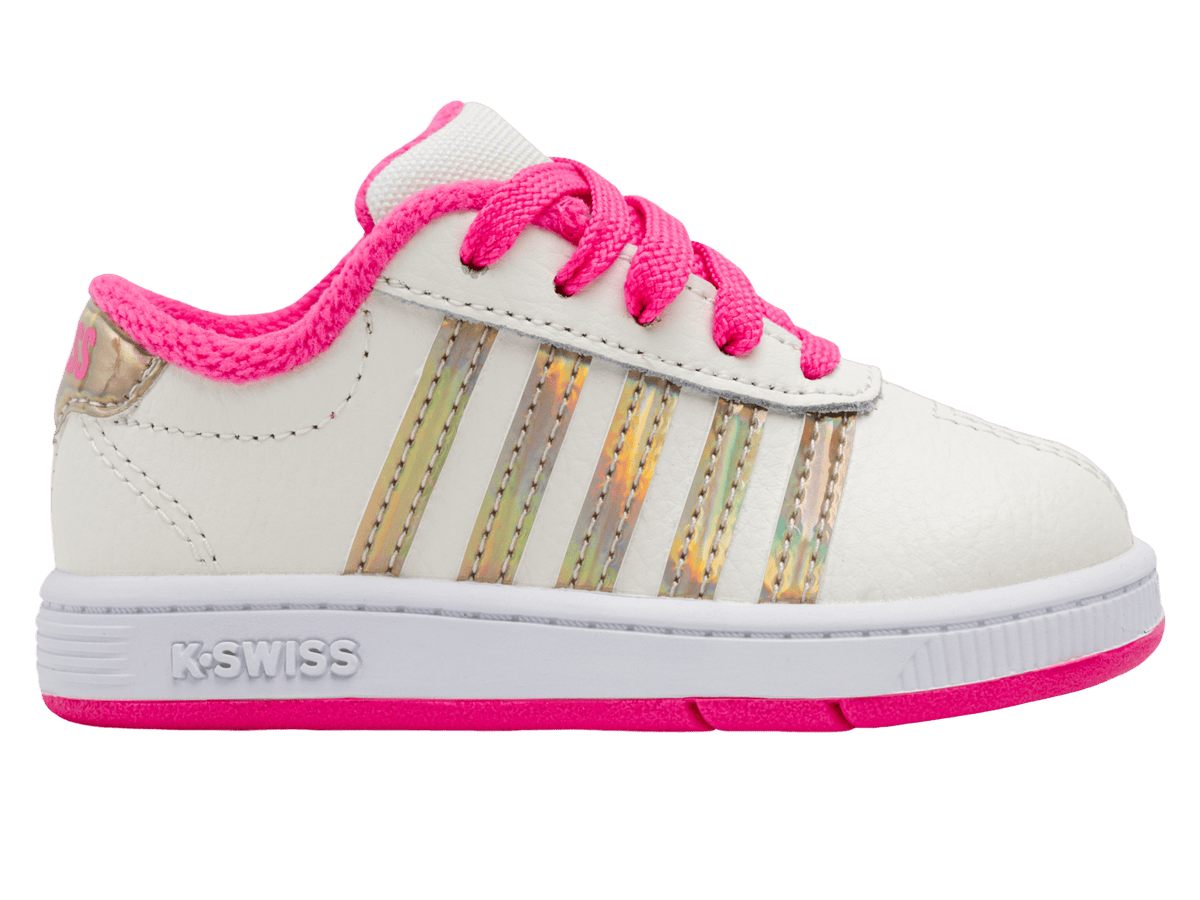 25612 - 174 - M | CLASSIC PRO | SNOW WHITE/HOT PINK/IRIDESCENT - K - Swiss US - FOOTWEAR