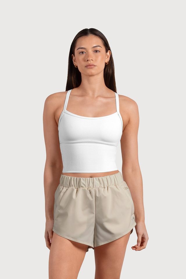 Ladies Active Rib Resistance Camisole Top