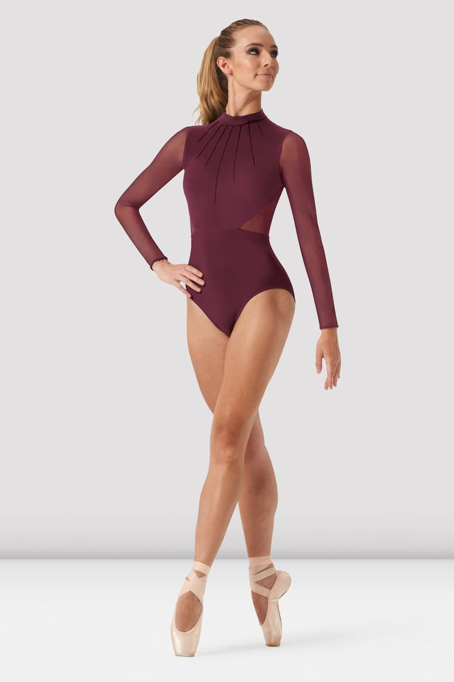 Ladies Arcacia Long Sleeve Leotard