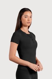 Ladies Active Fitted Short Sleeve Top