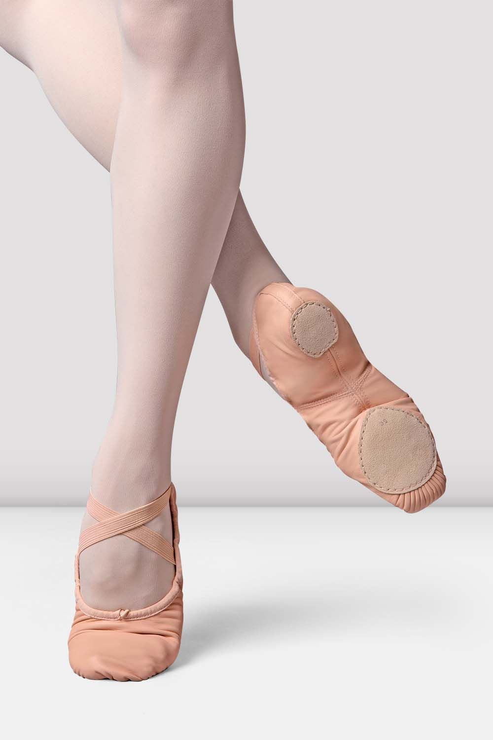 Ladies Precision Leather Ballet Shoes