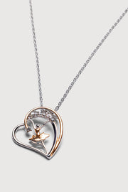 Ballerina Heart Necklace