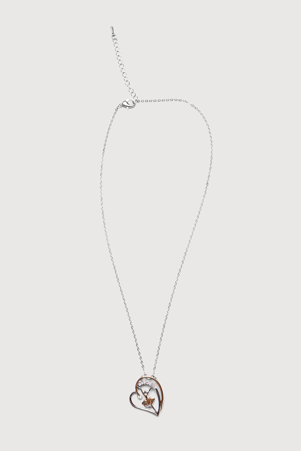 Ballerina Heart Necklace