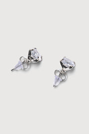 8mm Crystal Stud Earrings
