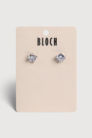 8mm Crystal Stud Earrings