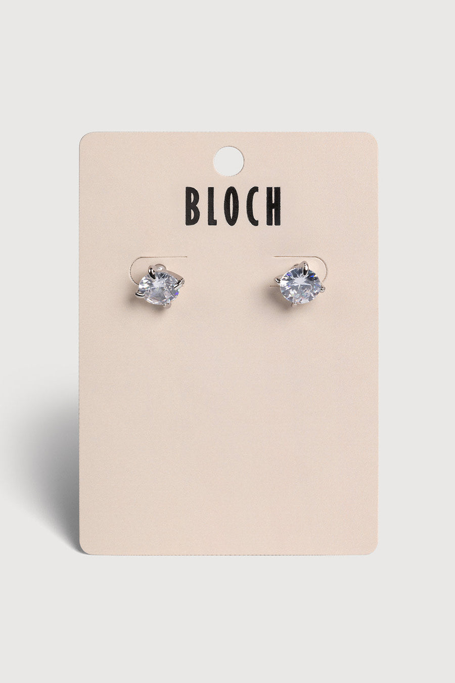 8mm Crystal Stud Earrings