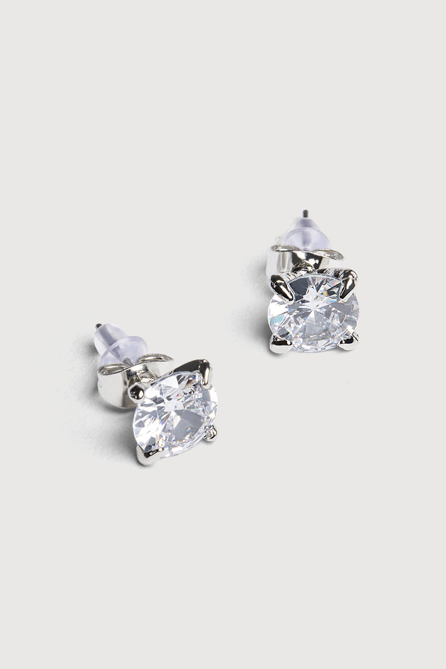 12mm Crystal Stud Earrings