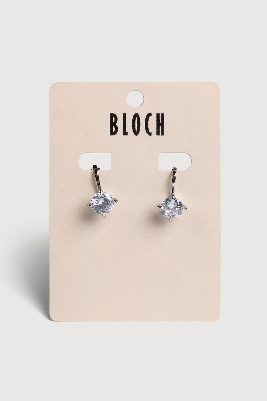8mm Crystal Clip-on Earrings