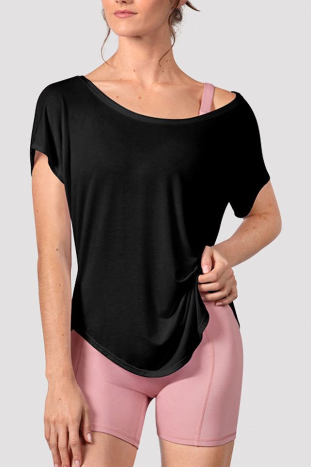 Ladies Carmen Open Back Top