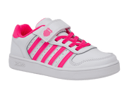 57006 - 153 - M | COURT PALISADES STRAP | WHITE/HOT PINK - K - Swiss US - FOOTWEAR