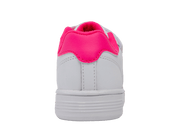 57006 - 153 - M | COURT PALISADES STRAP | WHITE/HOT PINK - K - Swiss US - FOOTWEAR