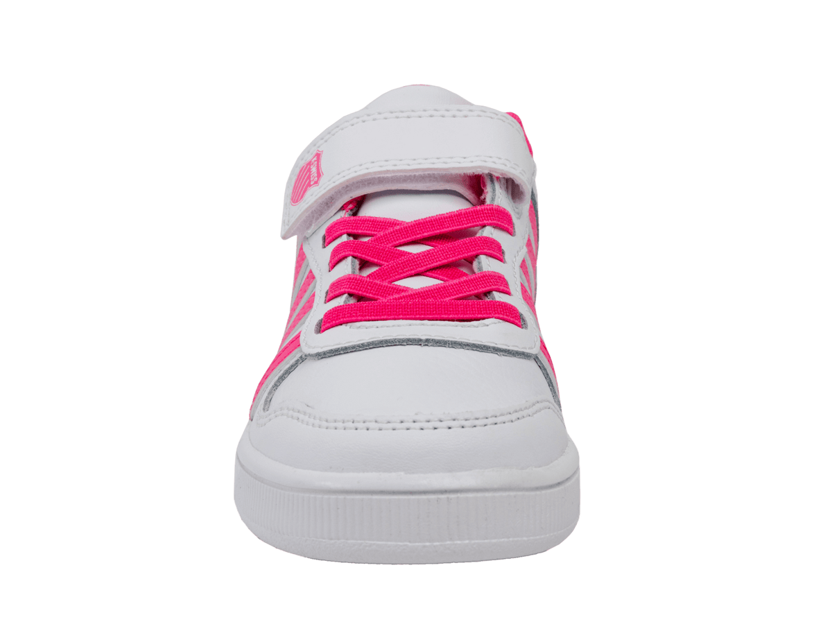 57006 - 153 - M | COURT PALISADES STRAP | WHITE/HOT PINK - K - Swiss US - FOOTWEAR