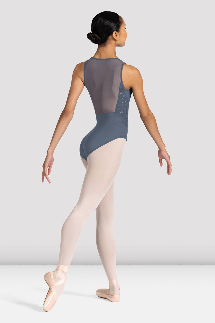 Tween Azalea Floral Mesh Back Leotard