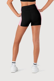 Girls Arch Contrast Rib Short