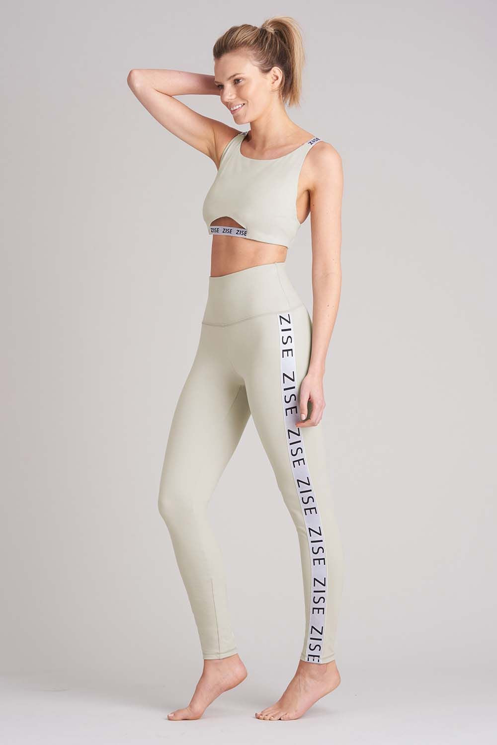 Zise Mimi Cross Back Crop Top