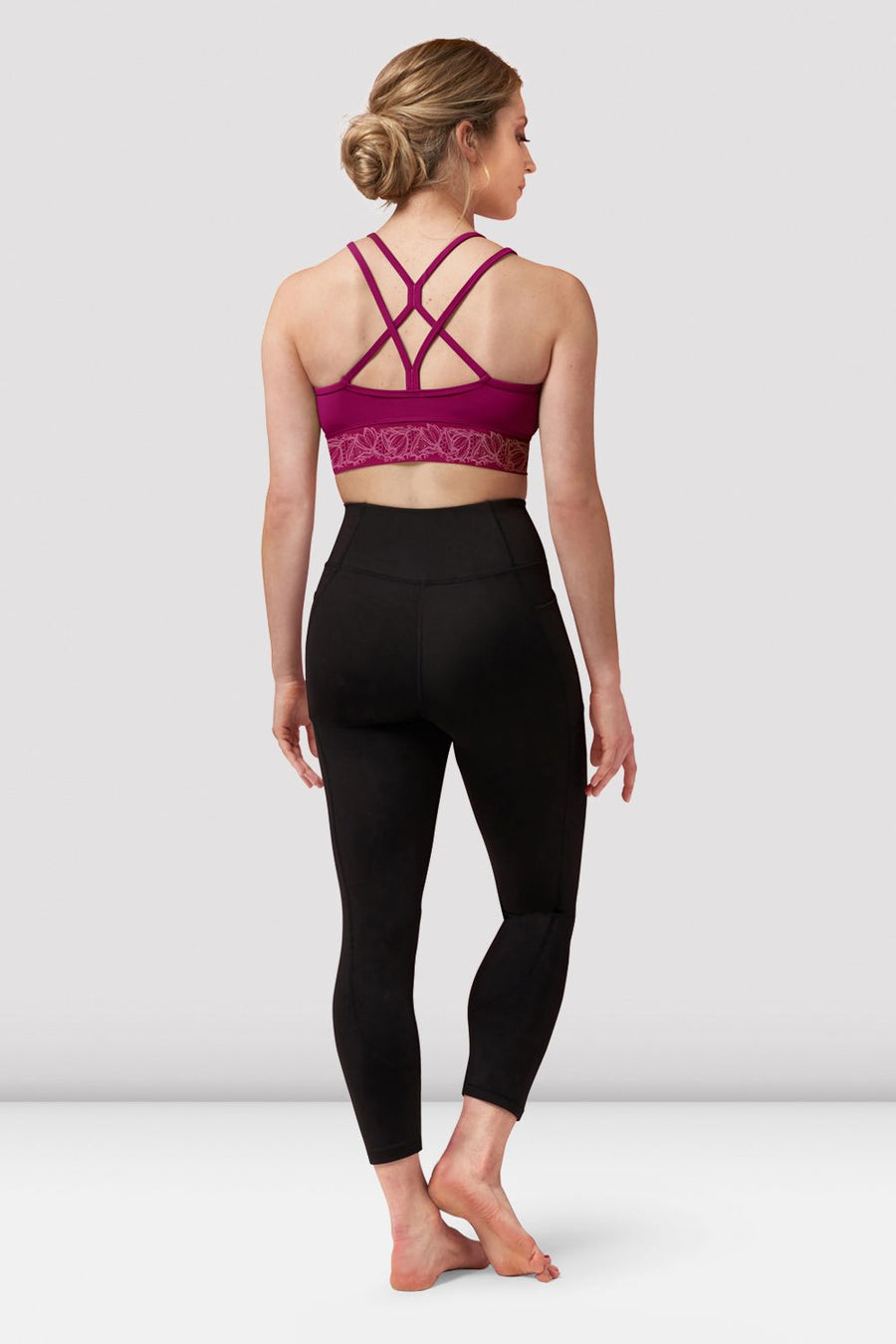 Ladies Demi Scoop Neck Crop Top