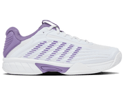 84603 - 163 - M | HYPERCOURT EXPRESS 3 | WHITE/PURPLE HAZE/NEON LAVENDAR - K - Swiss US - FOOTWEAR