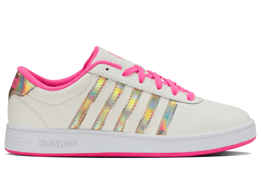 85612 - 174 - M | CLASSIC PRO | SNOW WHITE/HOT PINK/IRIDESCENT - K - Swiss US - FOOTWEAR