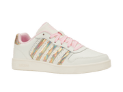 86931 - 176 - M | COURT PALISADES | SNOW WHITE/PINK A BOO/IRIDESCENT - K - Swiss US - FOOTWEAR