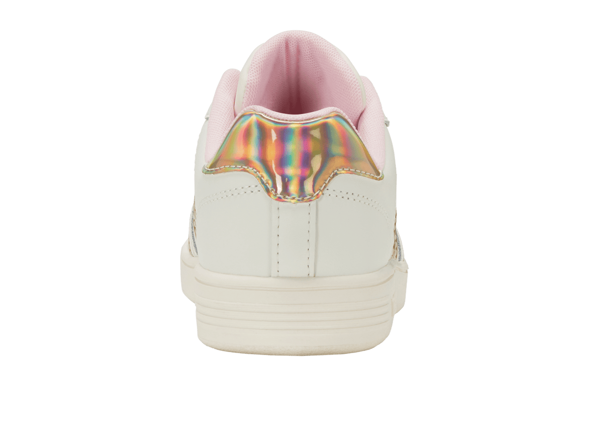 86931 - 176 - M | COURT PALISADES | SNOW WHITE/PINK A BOO/IRIDESCENT - K - Swiss US - FOOTWEAR